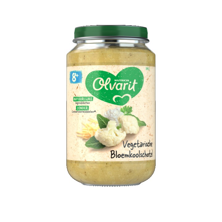 Olvarit Bloemkoolschotel 8+ Maanden 200g