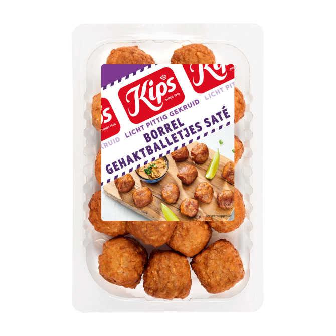 Kips Sate gehaktballetje