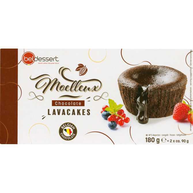 Coop Chocolade lavacake