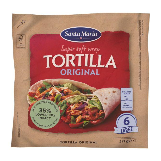 Santa Maria Original wrap tortilla