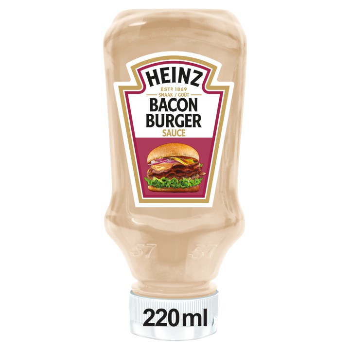 Heinz Bacon Burger Sauce (hamburger saus) 220ml