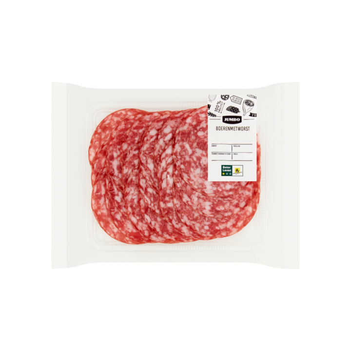 Jumbo Boerenmetworst ca. 120g