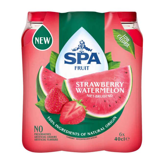 Spa fruit Still Strawberry watermelon 6-pack
