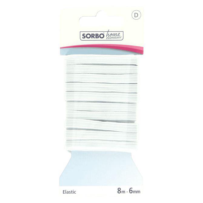 Sorbo Elastiek wit