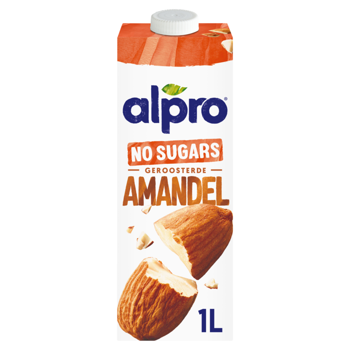 Alpro Amandeldrink Geroosterd Zonder Suikers Houdbaar 1L