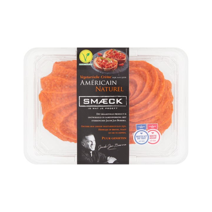 Smaeck Vegetarische Cr&amp;egrave;me Am&amp;eacute;ricain Naturel 150g
