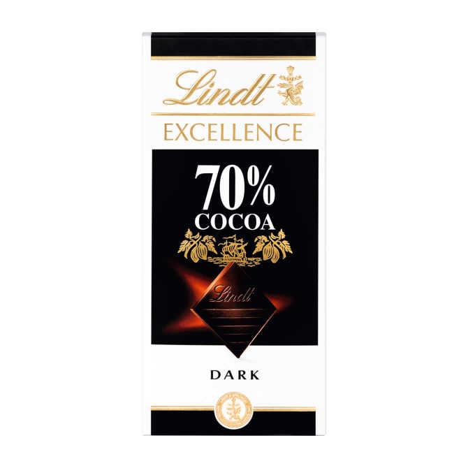 Lindt Excellence puur 70% cacao