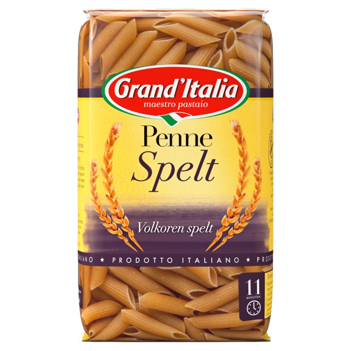 Grand&amp;#x27;Italia Pasta Penne Spelt Volkoren 500g