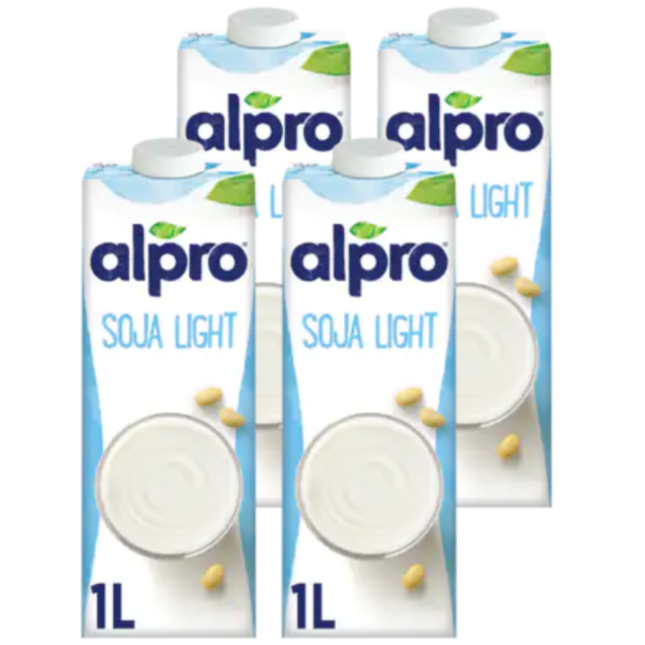 Alpro Sojadrink Light Houdbaar 4 x 1L