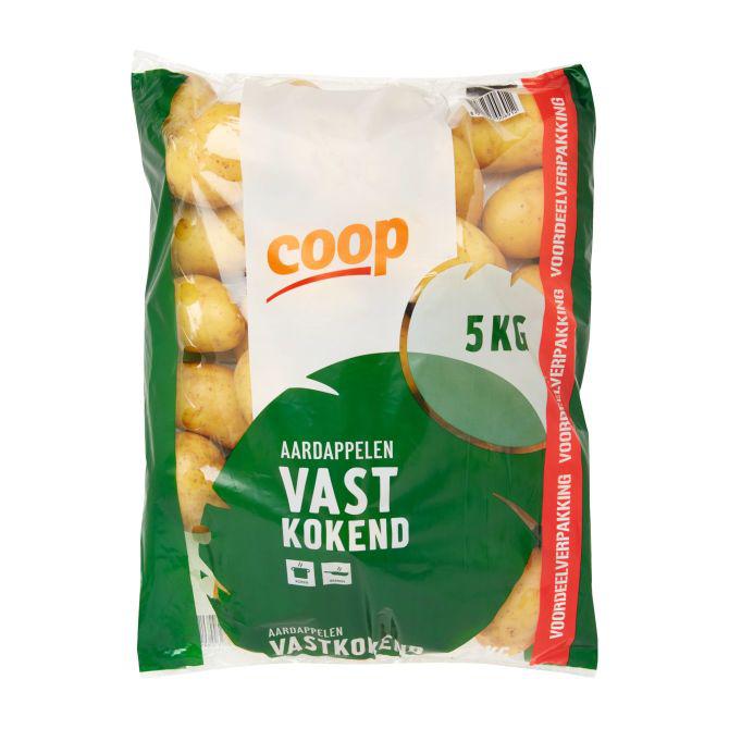 Vastkokende aardappelen