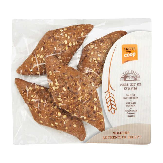 Coop Authentieke ruitbroodjes meergranen