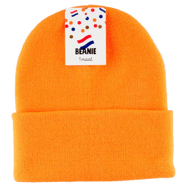 Beanie 1 Maat Oranje