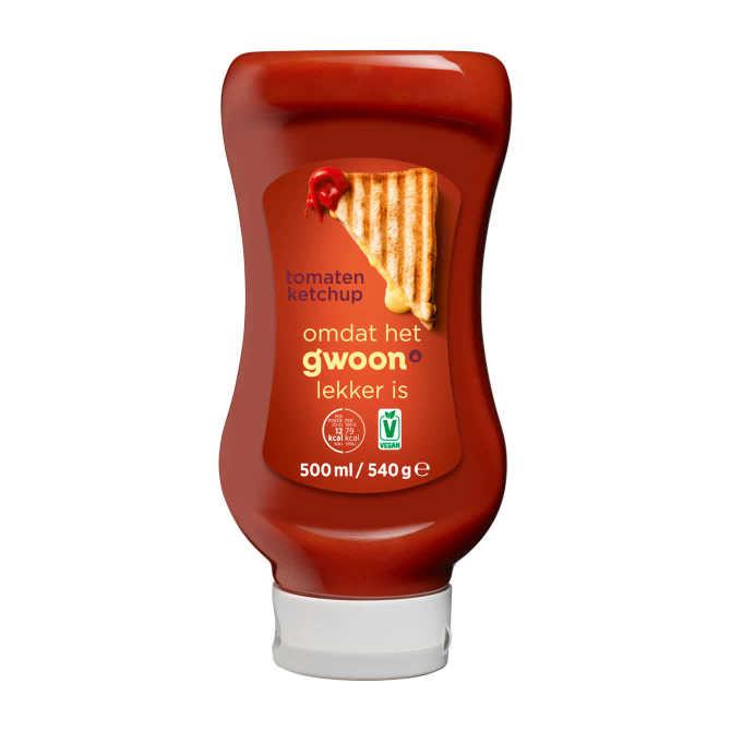 g'woon tomatenketchup