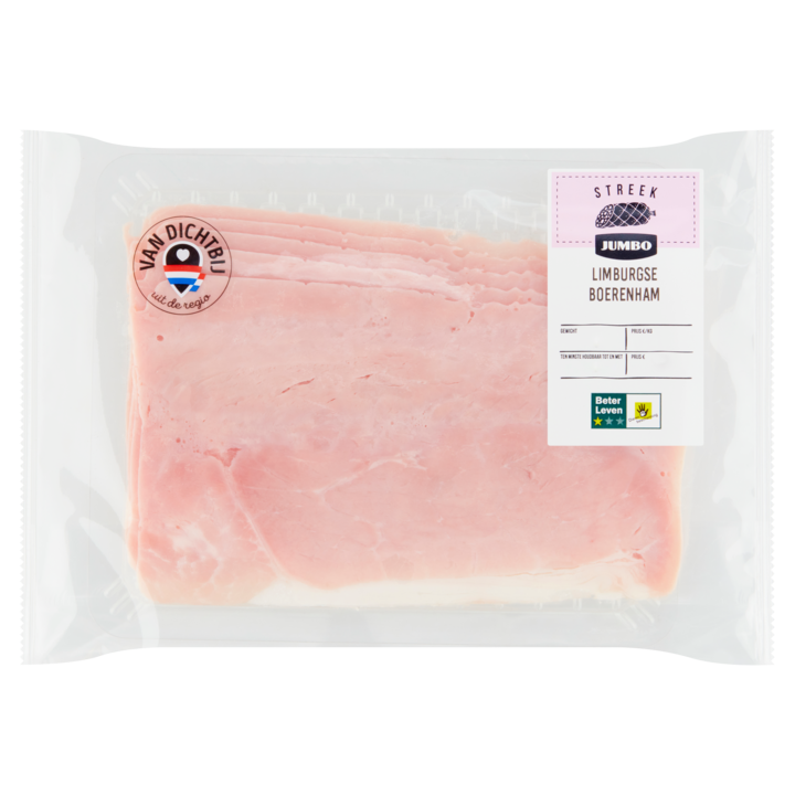 Jumbo Streek Limburgse Boerenham ca. 100g