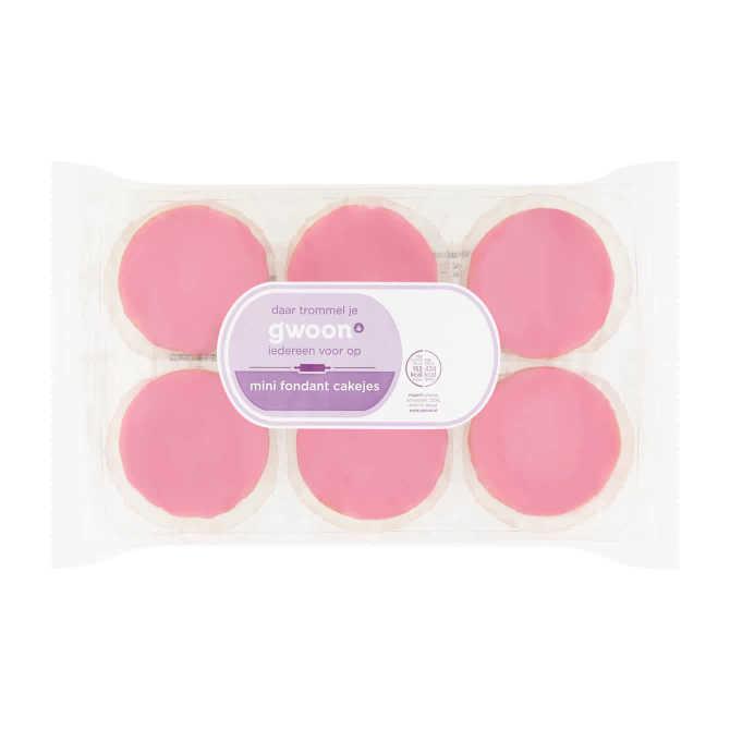 g&#039;woon Roze koeken mini