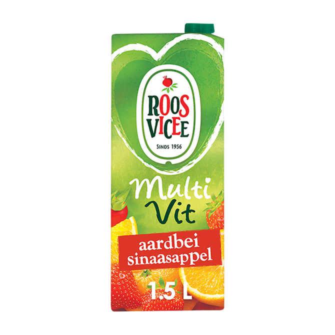 Roosvicee Multivit aardbei sinaasappel