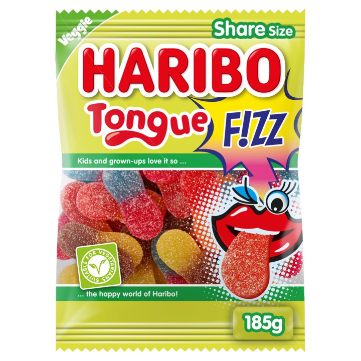 Haribo Tongue F!ZZ 185g
