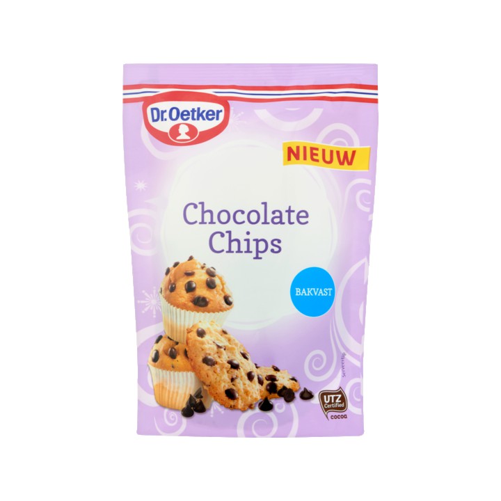 Dr. Oetker Chocolate chips versiering 100g