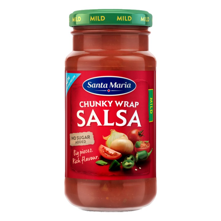 Santa Maria Chunky Wrap Salsa Mild 230g