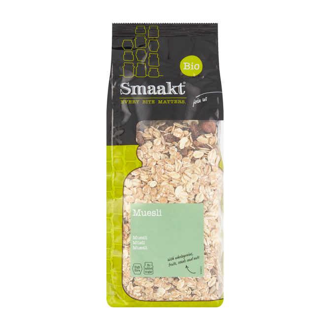 Smaakt Muesli biologisch