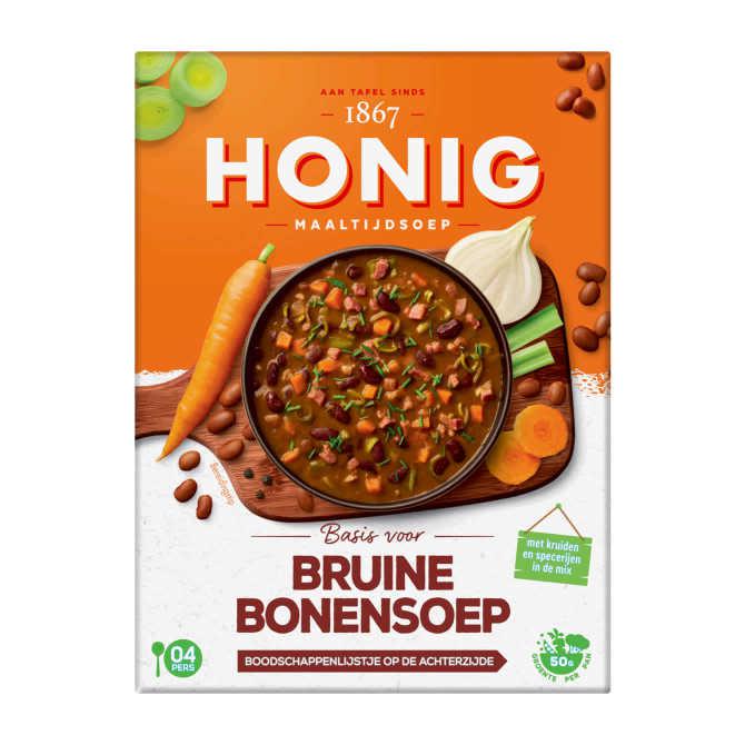 Honig Bruine bonen soep maaltijd