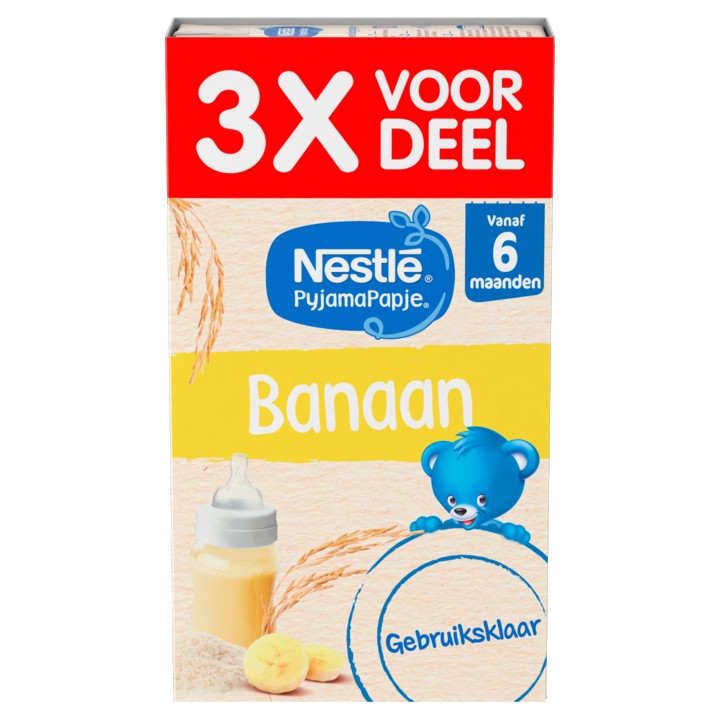 PyjamaPapje&amp;reg; Banaan 6+ baby pap