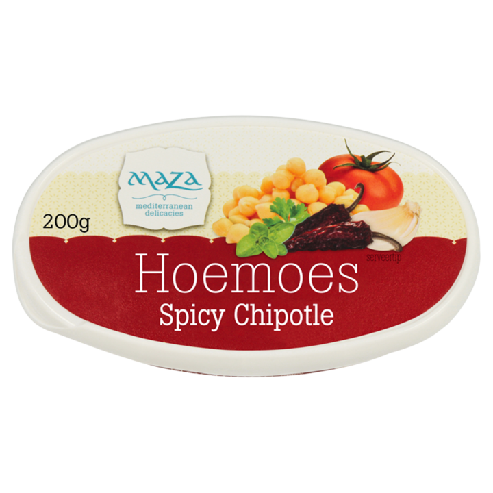 Maza Hoemoes Spicy Chipotle 200g