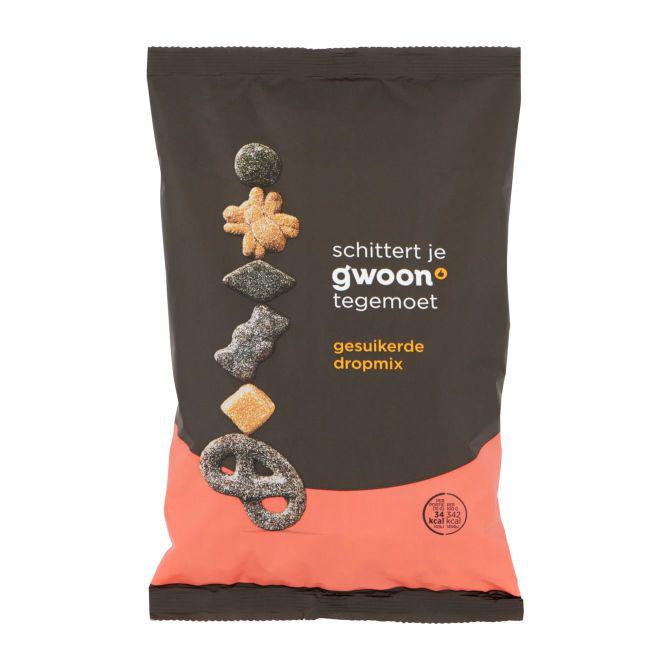 g&#039;woon Gesuikerde dropmix