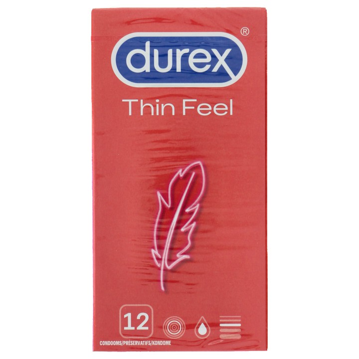 Durex Thin Feel Condooms, 12st
