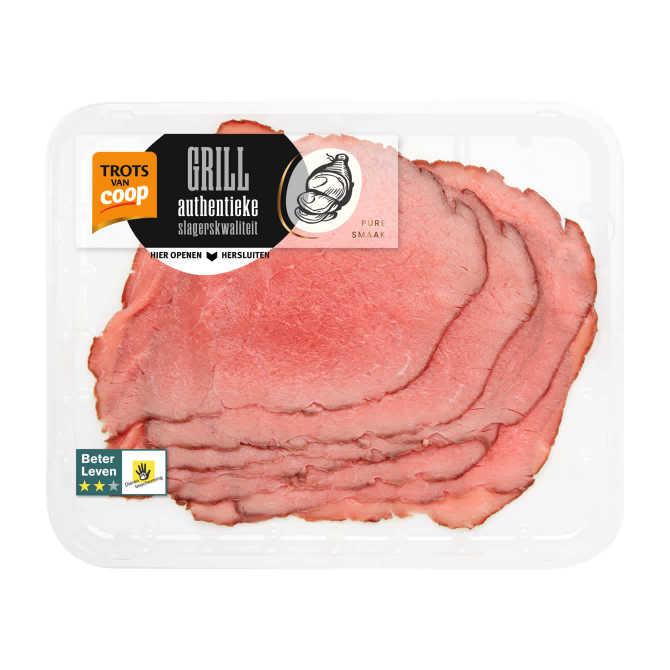 Trots van Coop Authentieke gegrilde rosbief