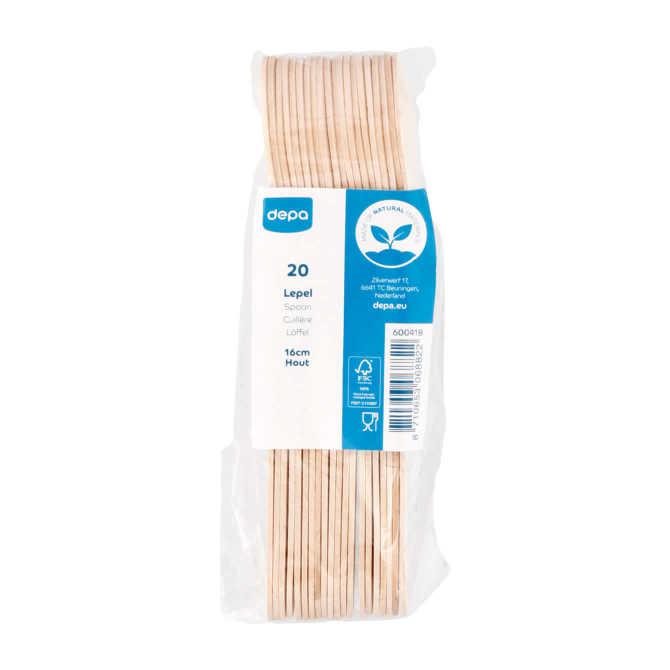 Depa lepel FSC hout