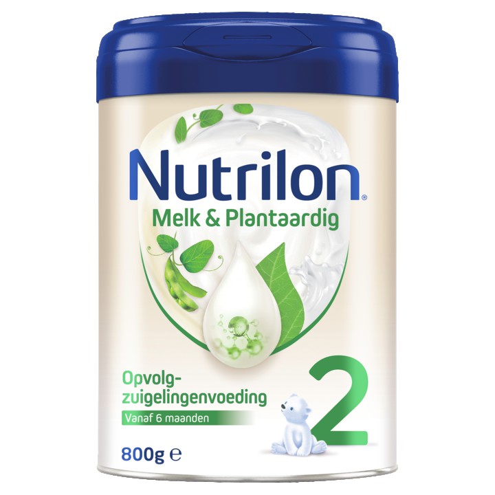 Nutrilon Melk &amp;amp; Plantaardig 2 Opvolgzuigelingenvoeding 6-12 Maanden 800g