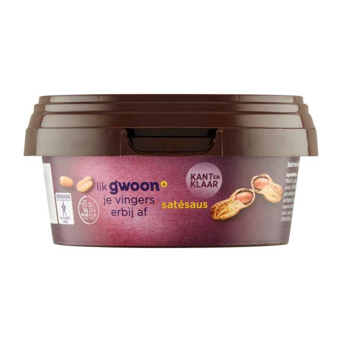 g&#039;woon Satesaus kant en klaar