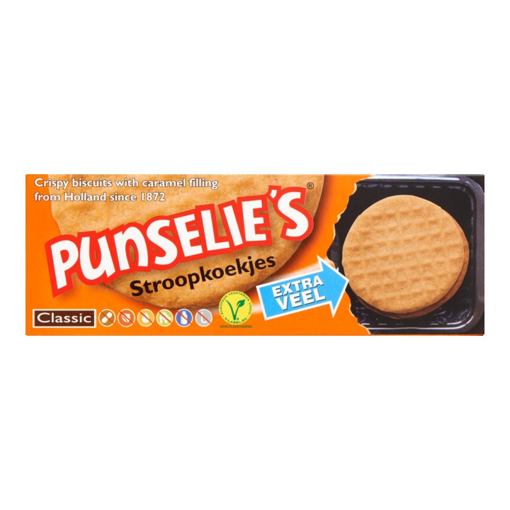 Punselie&amp;#x27;s Stroopkoekjes Classic 215g