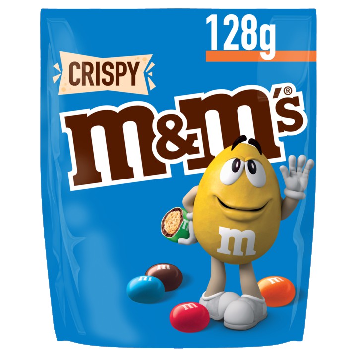 M&amp;amp;M&amp;#x27;S Crispy Chocolade 128g