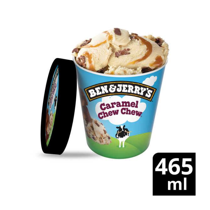 Ben & Jerry's Ijs caramel chew chew dessert