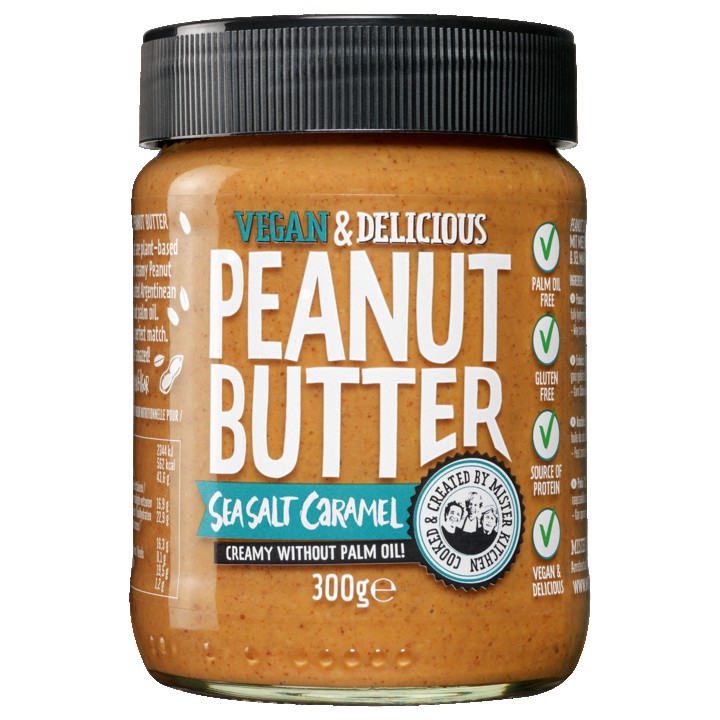 Pindakaas Zeezout Karamel zonder palmolie