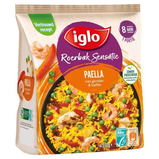 Iglo Roerbak sensatie paella