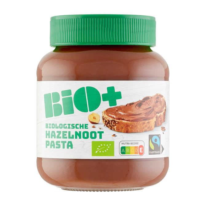 Bio+ Fairtrade hazelnootpasta