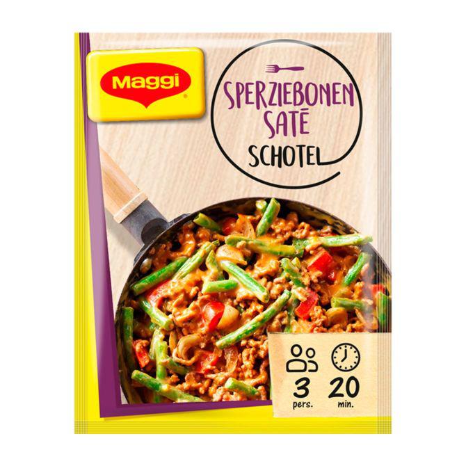 Maggi Sperziebonen sat&eacute; schotel