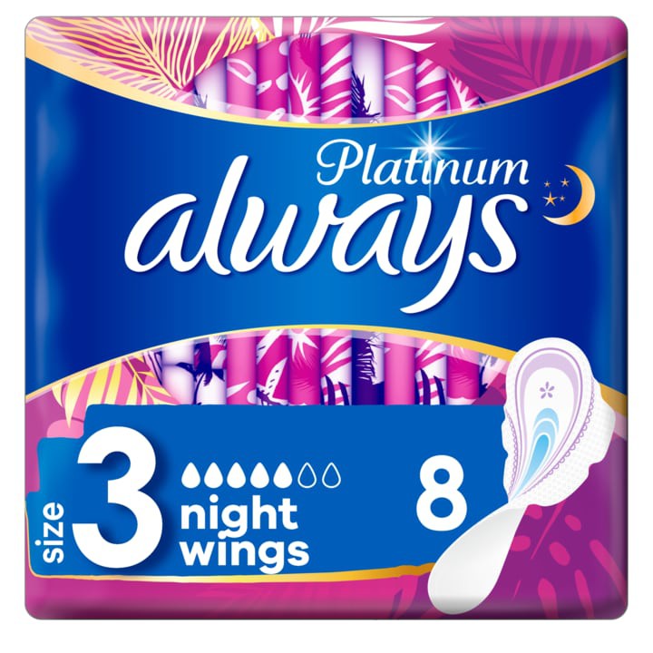 Always Platinum Day &amp;amp; Night (maat 3) Maandverband