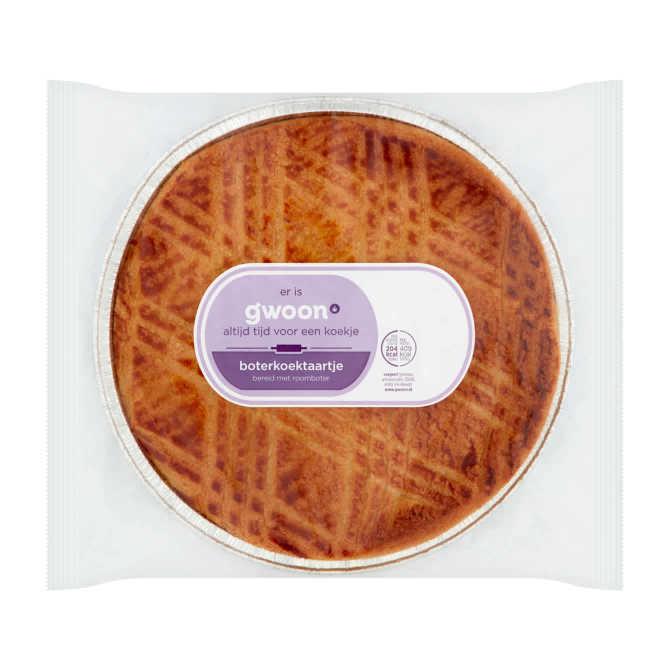 g&#039;woon Roomboter boterkoek taartje