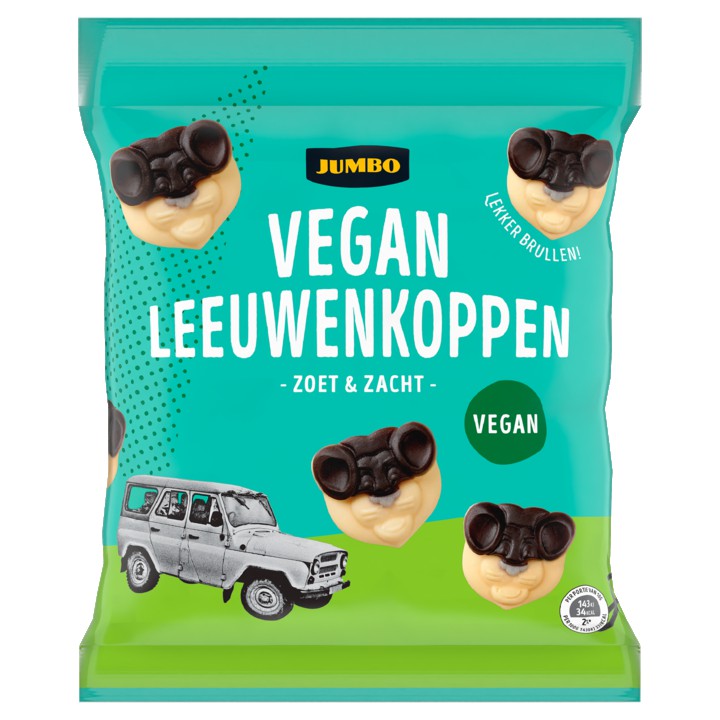 Jumbo Vegan Leeuwenkoppen 200g