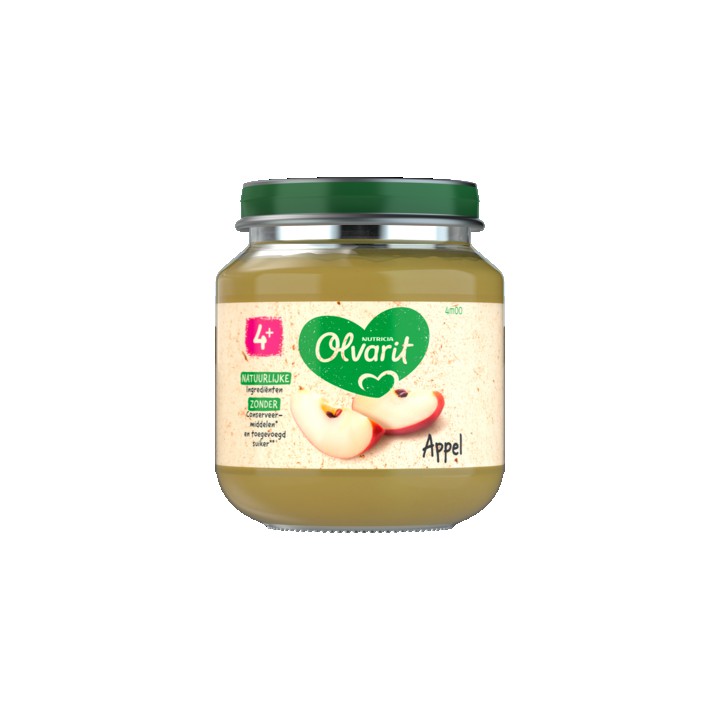 Olvarit Appel 4+ Maanden 125g