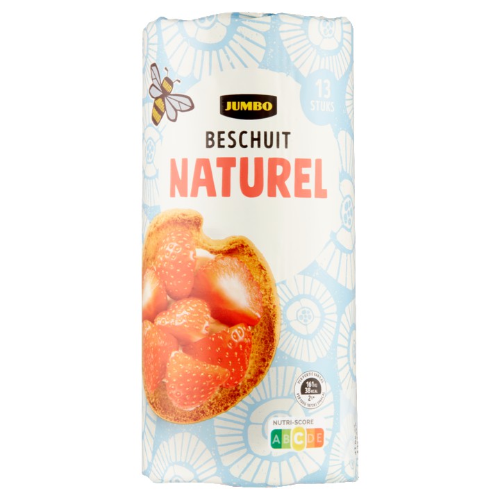 Jumbo Beschuit Naturel 13 Stuks