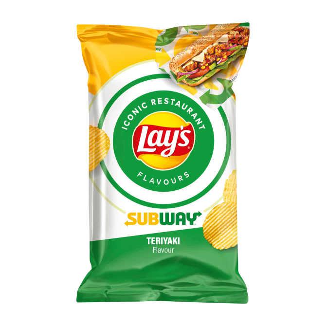 Lay&#039;s Subway teriyaki chips