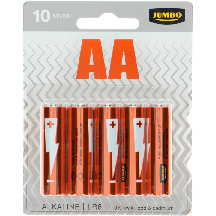 Jumbo AA 10St. Blister