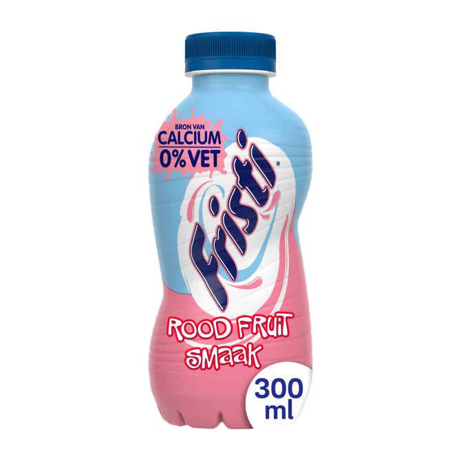 Fristi Drinkyoghurt Rood Fruit 0.3 l Fles