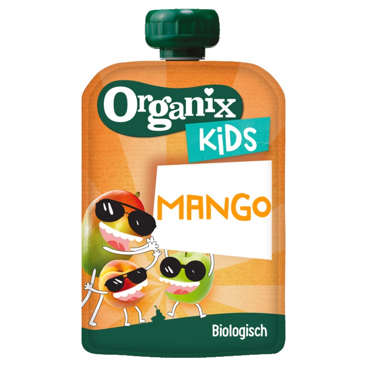 Organix Knijpfruit Kids Mango Smash 100% Bio