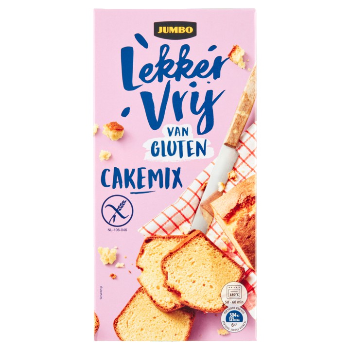 Jumbo Cakemix Glutenvrij 450g